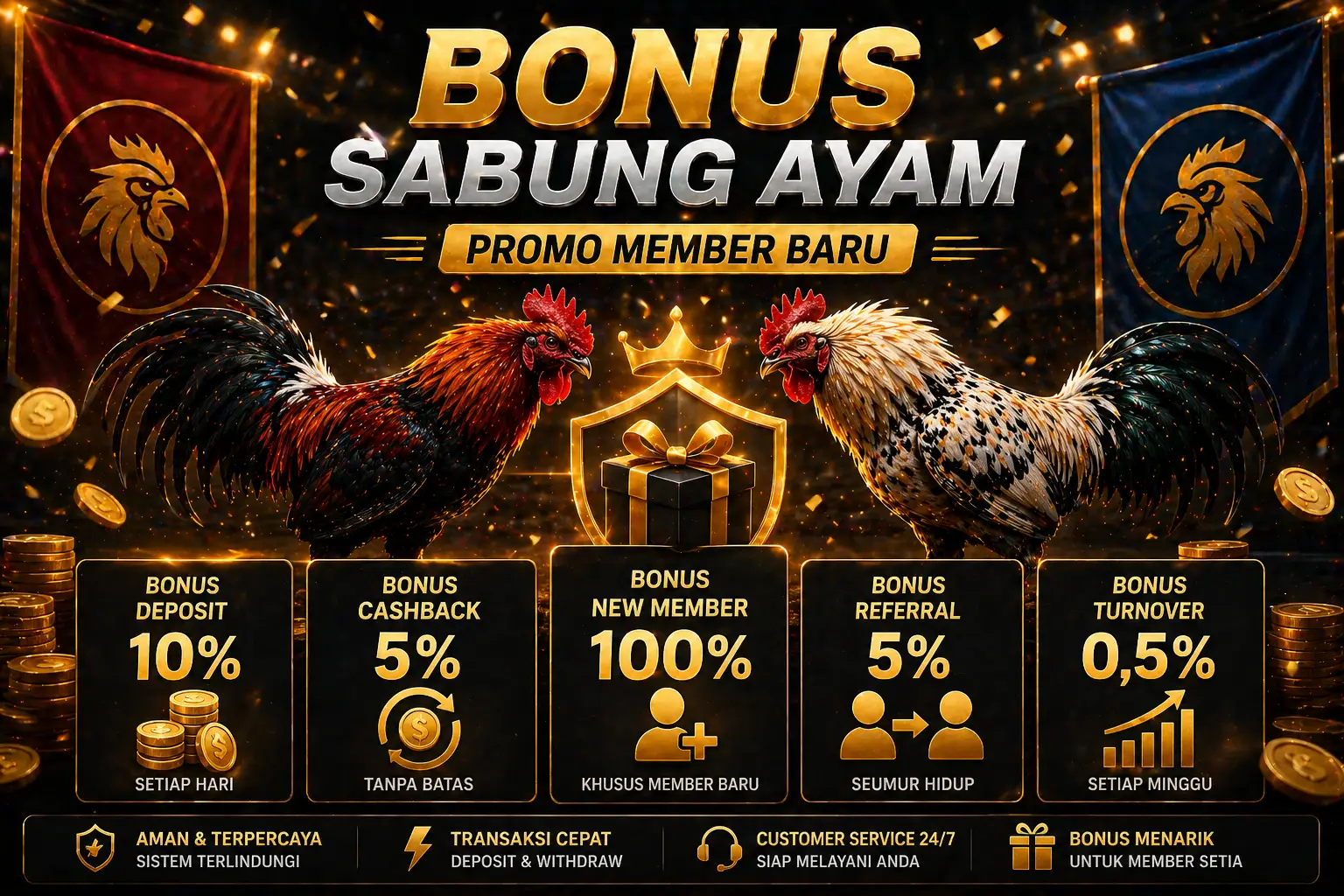 Bonus sabung ayam member baru