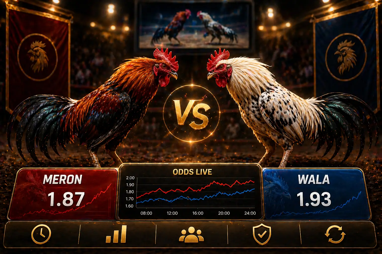 Pasaran meron wala sabung ayam