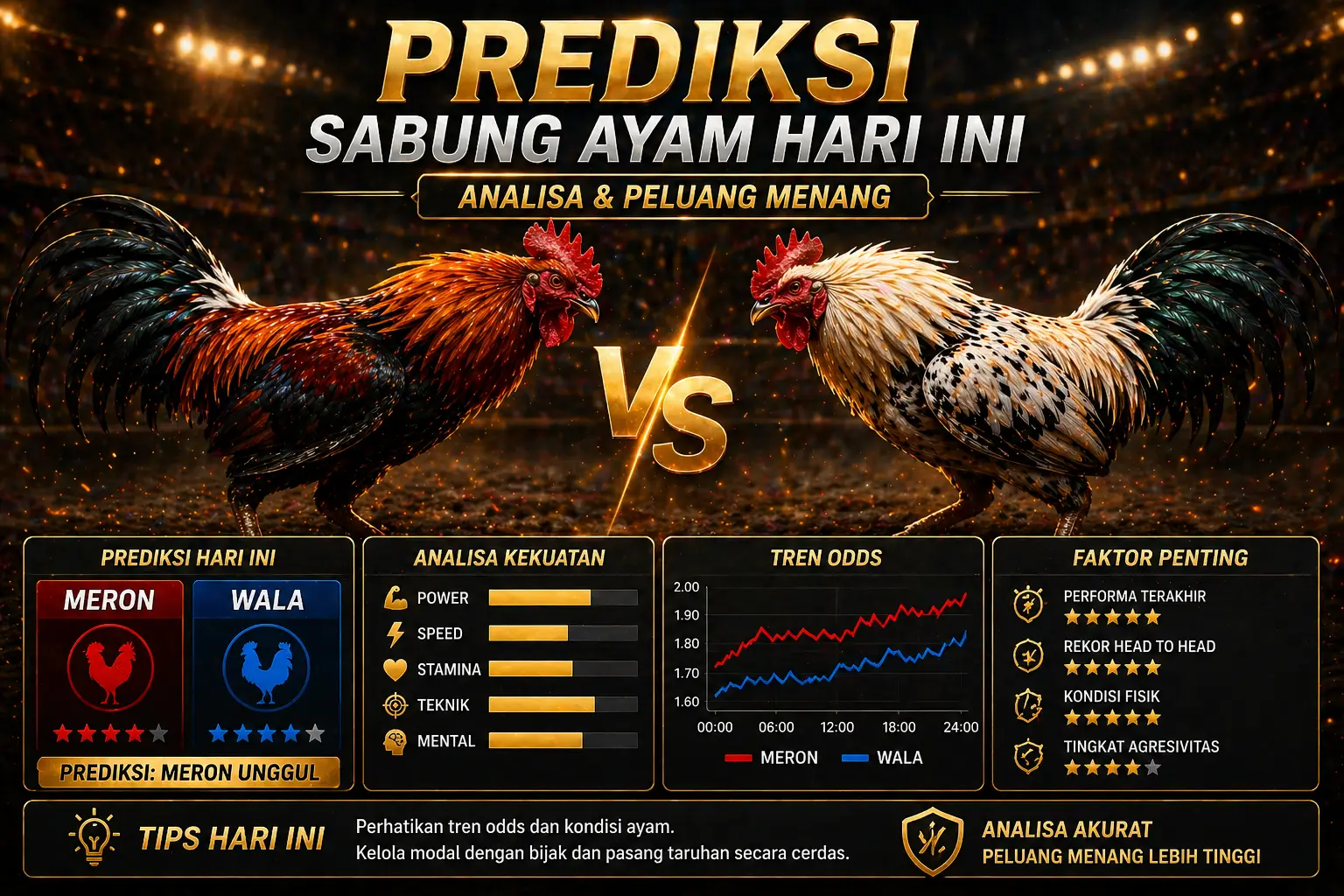 Prediksi sabung ayam hari ini